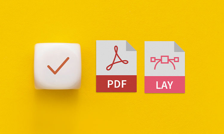 Ein Würfel mit den Icons verschiedener Dateiformate