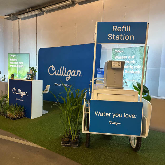 Messe- und Werbetechnik von Culligan