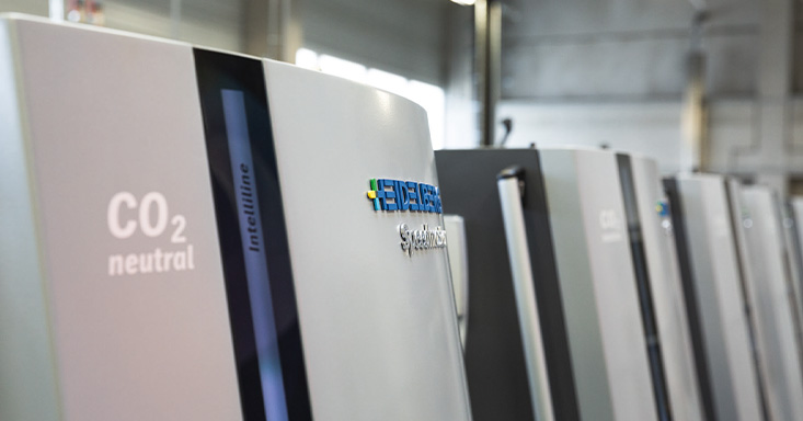 Heidelberg Speedmaster XL 106 - seitlich Heidelberg Speedmaster XL 106 - seitlich