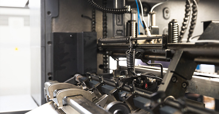 Heidelberg Speedmaster XL 106 - Innenleben Heidelberg Speedmaster XL 106 - Innenleben