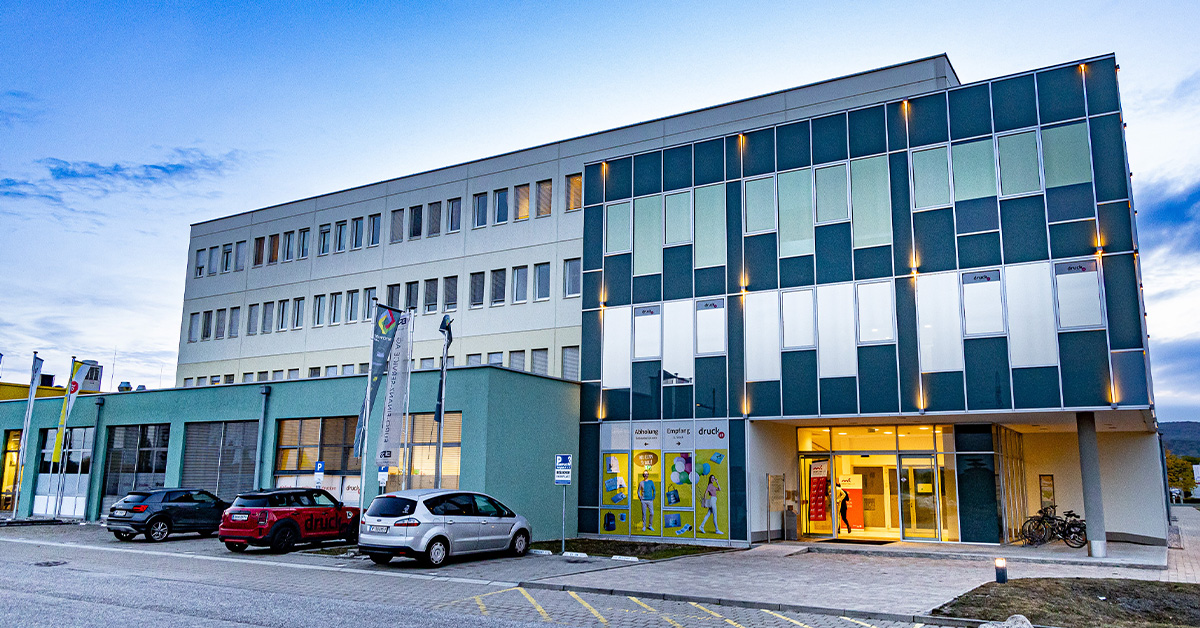 druck.at Bürogebäude druck.at Bürogebäude