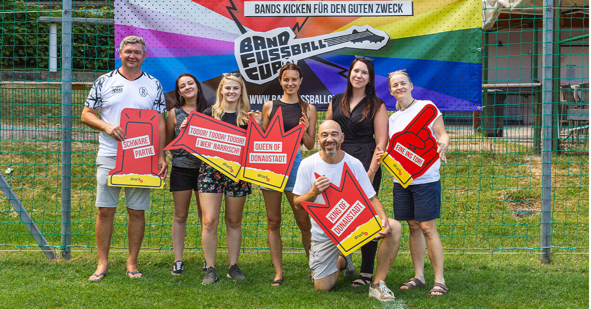 Team Band Fußball Cup & druck.at Team Band Fußball Cup & druck.at