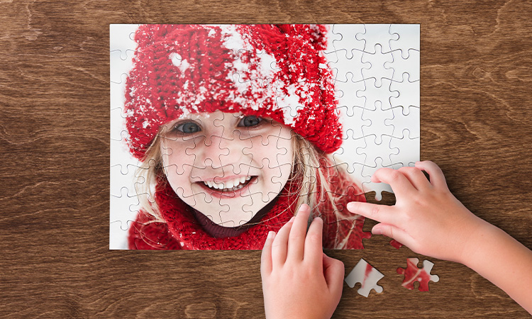individuell bedrucktes Fotopuzzle