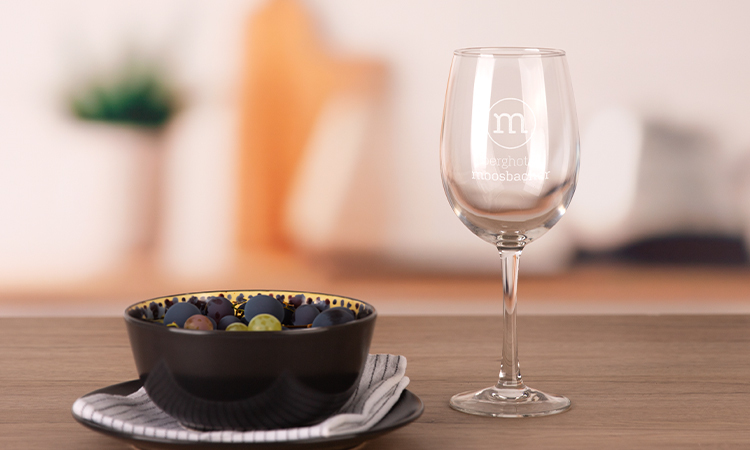 Graviertes Glas Graviertes Glas