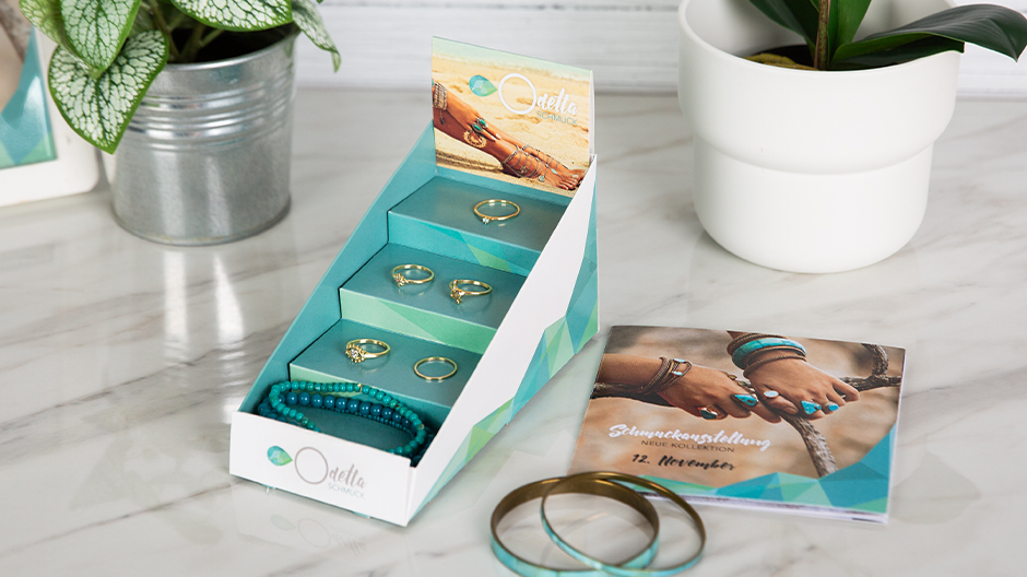 Präsentationskarton für Schmuck Präsentationskarton für Schmuck