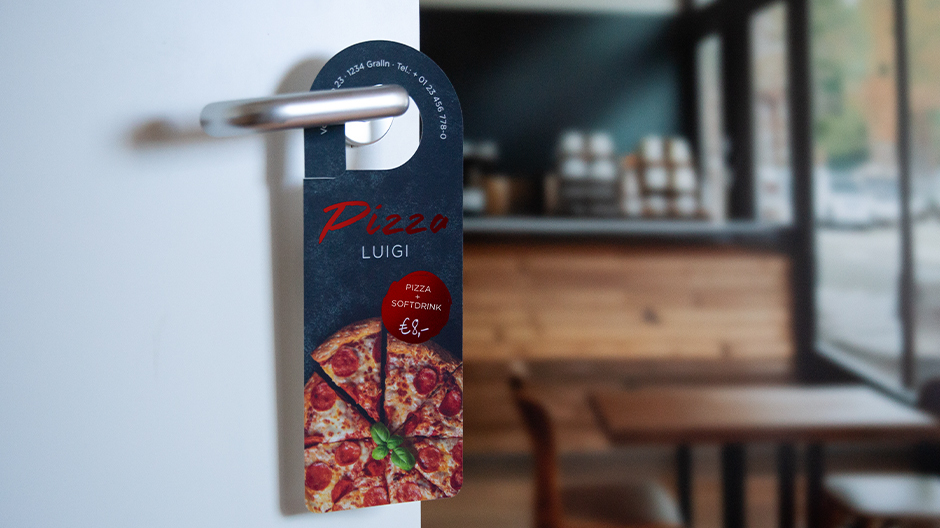 Gestanzter Türhänger Gestanzter Türhänger