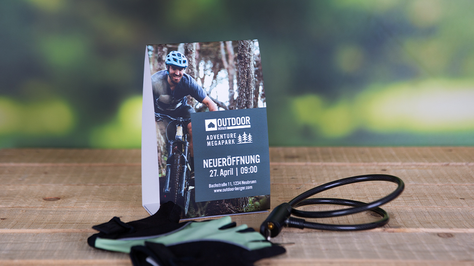 Tischaufsteller Tischaufsteller