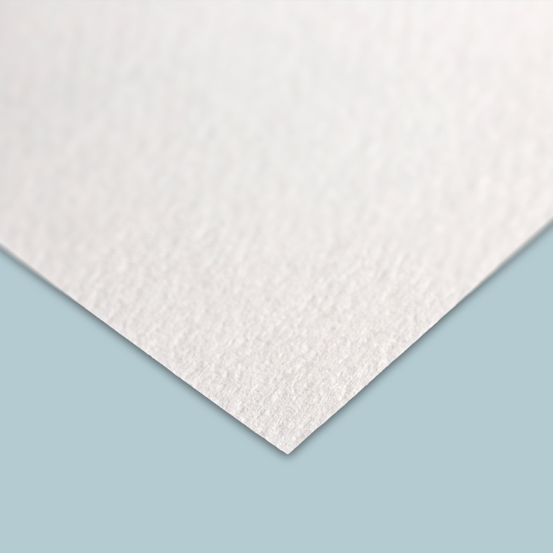 Felt auf blauem Hintergrund