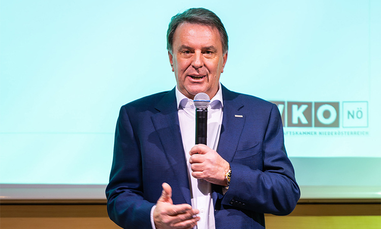 Wolfgang Ecker, WKNÖ-Präsident Wolfgang Ecker, WKNÖ-Präsident